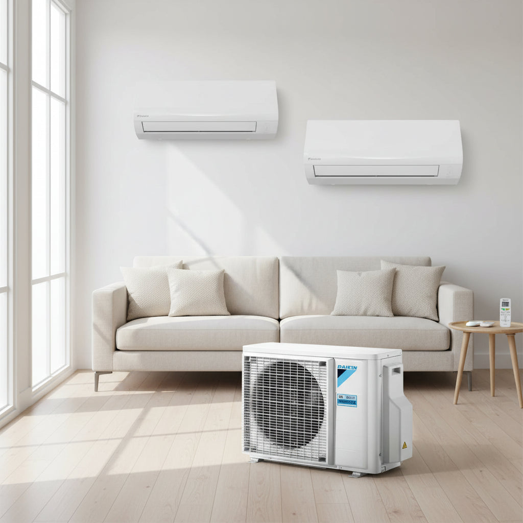 Condizionatore Daikin Sensira Multi dual split 9000+9000 BTU inverter A++ wifi unità esterna 4 kW
