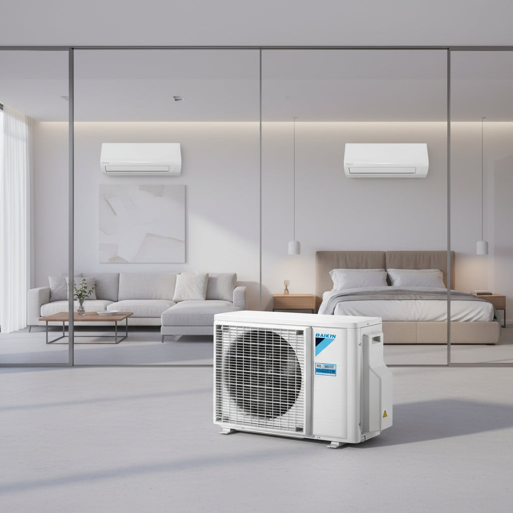 CONDIZIONATORE DAIKIN DUAL SPLIT SENSIRA 9000+12000 BTU WI-FI INTEGRATO INVERTER 2MXF40A A++
