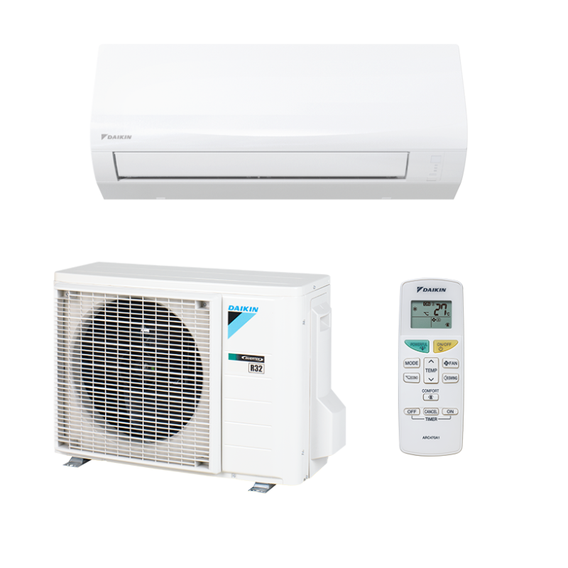 Kit Mono 9000 Inverter Sensira Daikin R32 FTXF25E/RXF25E - Www.IDROTERMICASOLUTION.com