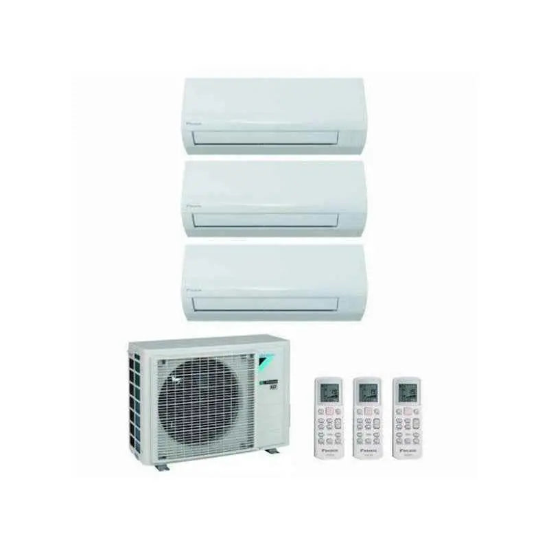 KIT Daikin Climatizzatore 9000+9000+9000 CTXF25C CTXF25C CTXF25C 3MXF52A Trial Split 9+9+9 Sensira R-32