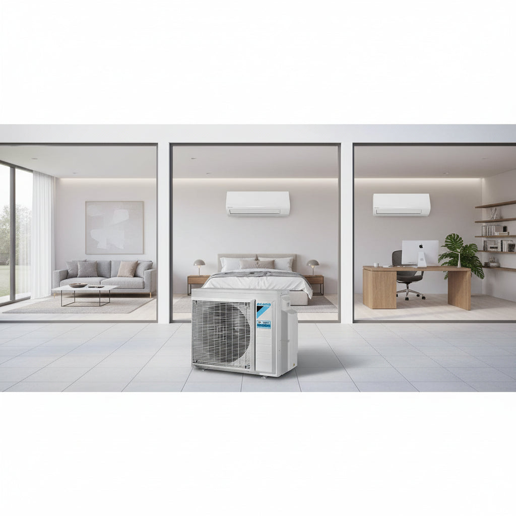 CONDIZIONATORE DAIKIN TRIAL SPLIT SENSIRA 9000+9000+12000 BTU WI-FI INTEGRATO INVERTER 3MXF52A A++