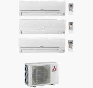 KIT Condizionatore Trial Split Mitsubishi Electric serie SMART MSZ HR 9000+12000+12000