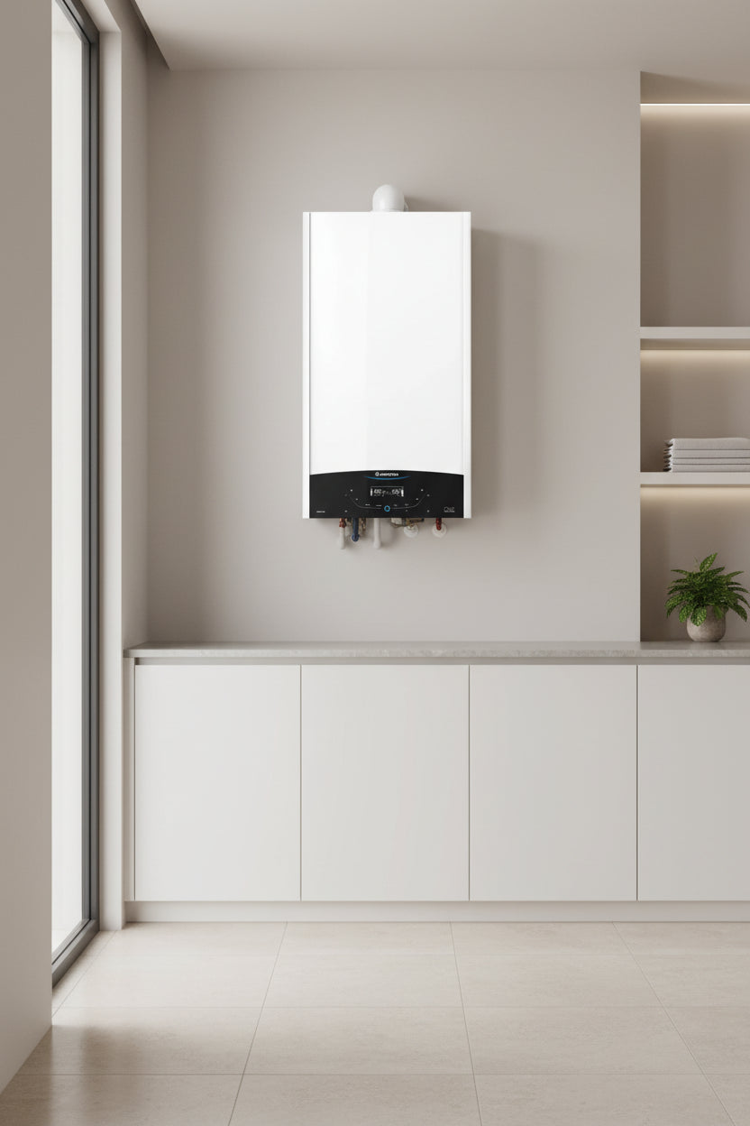 Caldaia Genus One System 12 Metano Ariston 3301025 - Www.IDROTERMICASOLUTION.com