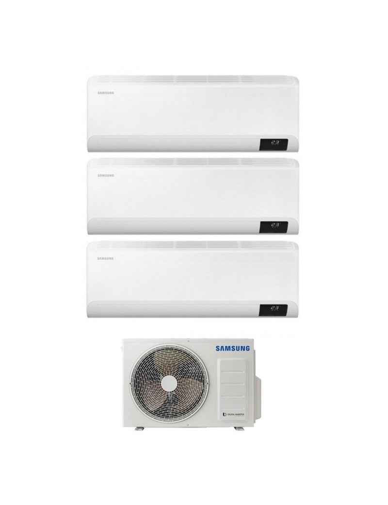 KIT Condizionatore Trial Split Inverter Samsung Serie Windfree Avant 7000+9000+12000 btu con AJ052TXJ3KG A+++